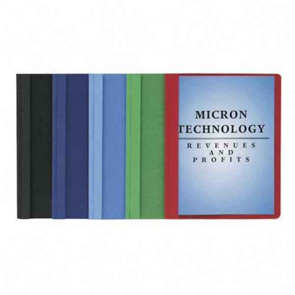 Picture of Oxford Plastic Front Folder - Green #55807