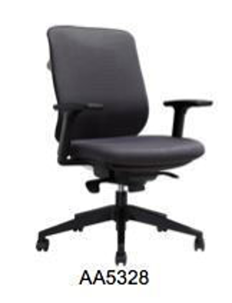 Image High Back Exec Chair - Black