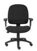 Boss Ergonomic Task Chair w/Arms - Bk