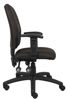 Boss 3 Paddle Task Chair w/Arms Black
