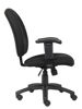 Boss Ergonomic Task Chair w/Arms - Bk