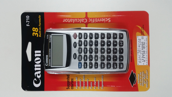 Canon F-710 Scientific Calculator 