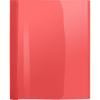 B/Source Plastic Front Folder - Red #78523