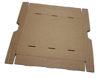 Brown F/S Storage Box w/Lid - Flat