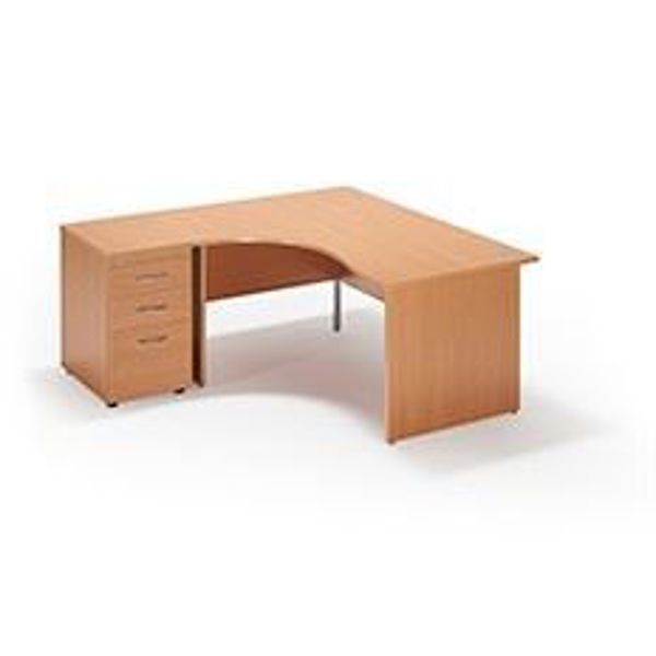 Image 1600x1600 L-Type Desk (BE)
