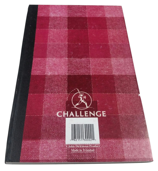 Challenge F/S H.C. Book 2-Quire	