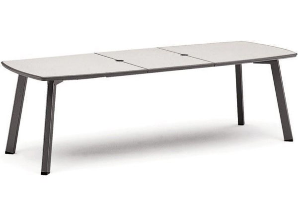 2400x900 Conference Table Grey