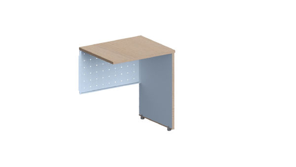 Supertech Side Desk 800x500x745