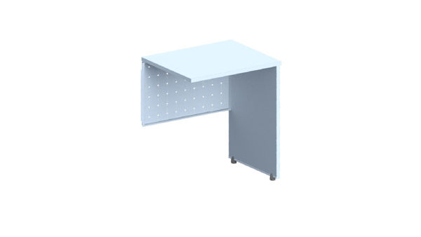 Supertech Side Desk 600x500x745	