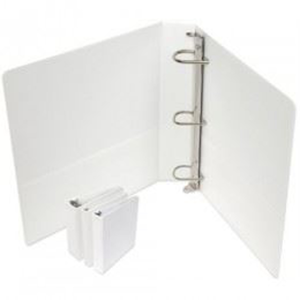 2 1/2 inch VU D-Ring Binder White