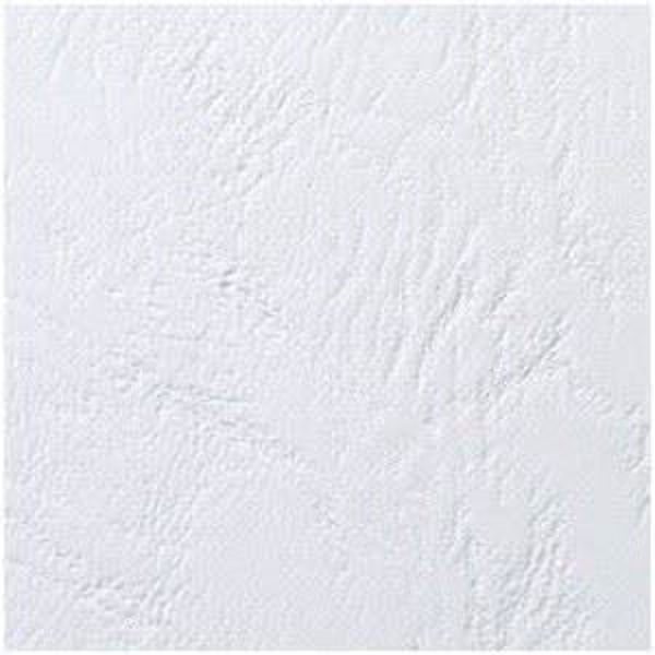 Mozzomo Leather Grain Binding Cover - White (1 set)	