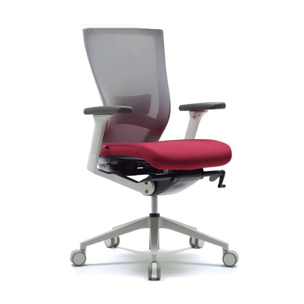 TN-50 H.B. Executive Chair w/o Headrest - Red