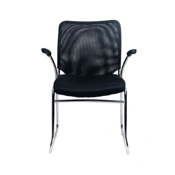 Image Half Arm Side Chair - Black