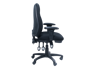 Image 3 Lever Heavy Duty Chair w/Arms - Black