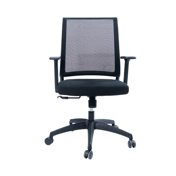 Image High Back Mesh Chair - Black #GW-B02