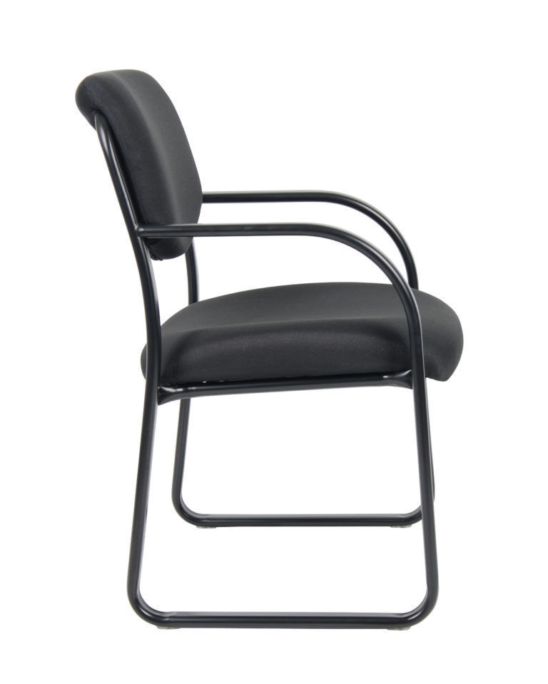 Boss Side Chair Black - Stationery and Office Supplies Jamaica Ltd.