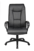 Boss High Back Padded Exec. Chair - Black