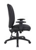 Boss Multi-Function Hi Back Chair w/Arms - Bk