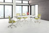 Torch 2400x1200 Conference Table - White
