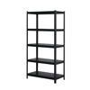 Image 72 x 36 (5-Shelves) Shelving Unit - Black