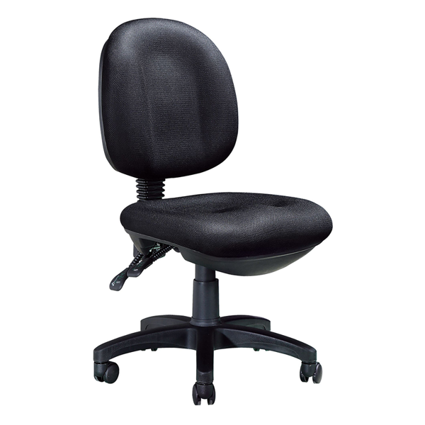 Image 2 Paddle Task Chair w/o Arms - Black
