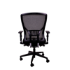 Image High Back Mesh Chair w/Arms - Black