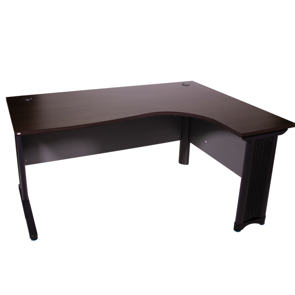 Picture of ST-D362R BW Torch 1600x1200 L-Type Desk - Black Walnut