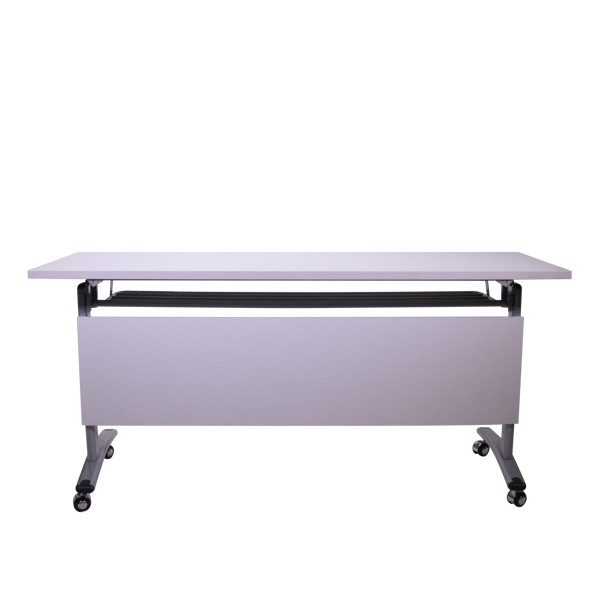 Torch 1600 Folding Table w/Modesty Panel - Grey