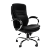 Picture of AA-5330BK Image Double Plush High Back Exec. Vinyl Chair - Black