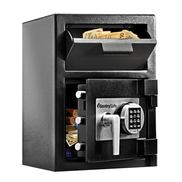 Picture of 09-028 Sentry 20x14x15.6 Large Depository Safe #DH074E