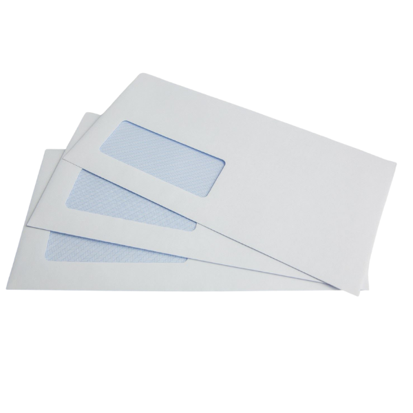 Marander #10 White Window Envelopes 90gm