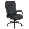 Picture of B9-91BK Boss H/Duty Double Plush  High Back Chair (400lbs) - Black