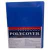 04-090B Binding Covers Poly Blue (50) #BL02