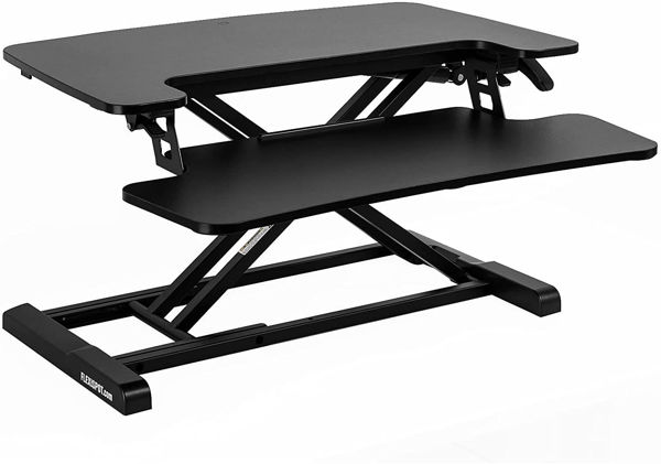 Picture of AD-E0005 Image 30" Fezibo Stand Up Desk Converter - Black
