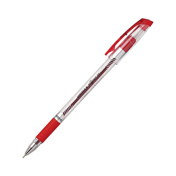 Picture of 62-004  Unimax Fine Point Pen 0.7mm - Red #6102