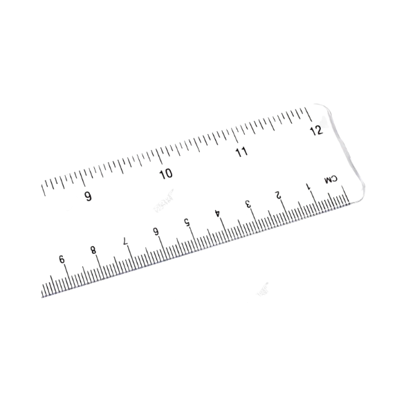 Picture of 71-005 CF Lingyan 12" Plastic Ruler #LY-6013B