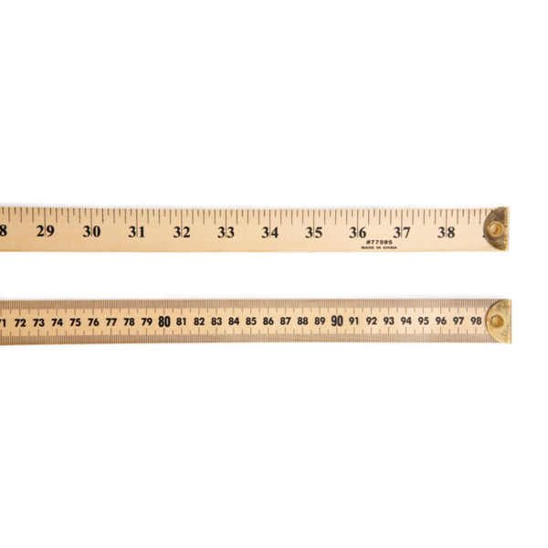 Picture of 71-020 CLI 39" Wooden Meter Stick w/Metal Ends #77595