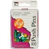 Picture of 63-011 CLI Push Pins (100) Colours #200-AR