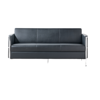 Picture of AA-S91253 Image 3-Seater Sofa w/Chrome Frame - Black