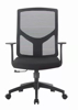 Picture of AA-5342BK Image Mesh Chair w/Fixed T-Arms - Black
