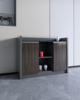 Picture of ET-C128W  Evolve 1200 x 395 x 800 Cupboard - Walnut