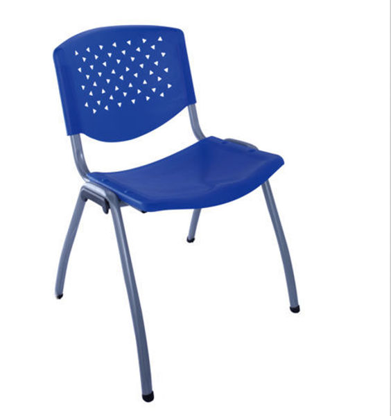 Picture of EC-5262BL Image (Evolve) Stack Chair - Blue (5362)