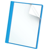 Picture of 40-006 Oxford Plastic Front Folder - Lt. Blue #55801EE