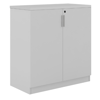 Picture of ET-C2S GY Evolve 800 2-Shelf Cupboard w/Doors - Grey