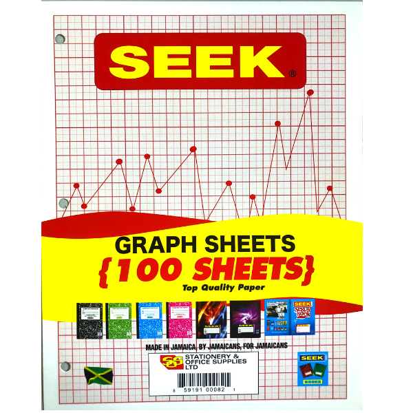 Picture of 03-082 Seek 8-1/2x11 Graph Paper (100 Sheets)