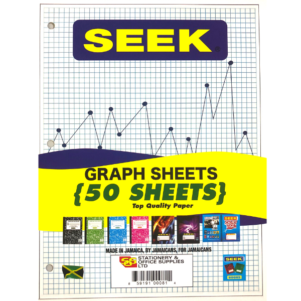 Picture of 03-084 Seek 8-1/2x11 Graph Paper (50 Sheets)