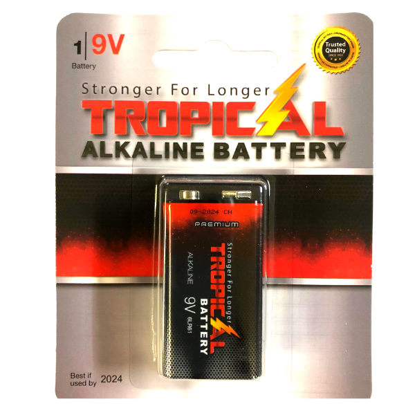 Picture of 03-055 Tropical Alkaline 9V Battery
