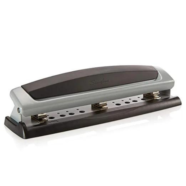 Picture of 66-023 Swingline Precision Pro 3-Hole Punch #74037