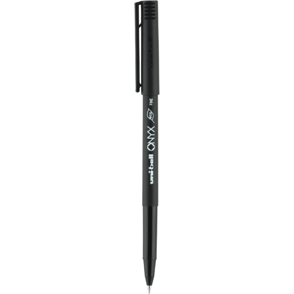 Picture of 61-001 UniBall Onyx Pen Black Fine #60143