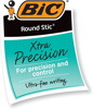 Picture of 61-015A Bic Round Stic Pen Black Fine #GSF-11BLK